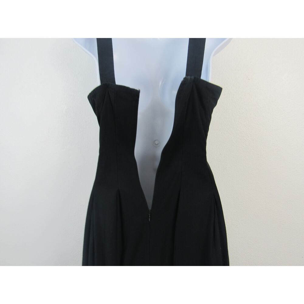 Reformation Mika Dress Black 2 - Picture 9 of 10